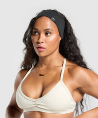 Diffuse Single Layer Sweat Headband - Black