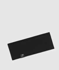 Diffuse Single Layer Sweat Headband - Black
