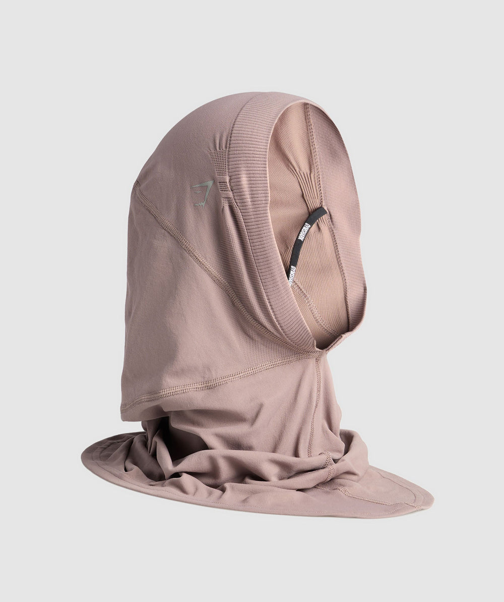 Seamless Sports Hijab - Powder Mauve