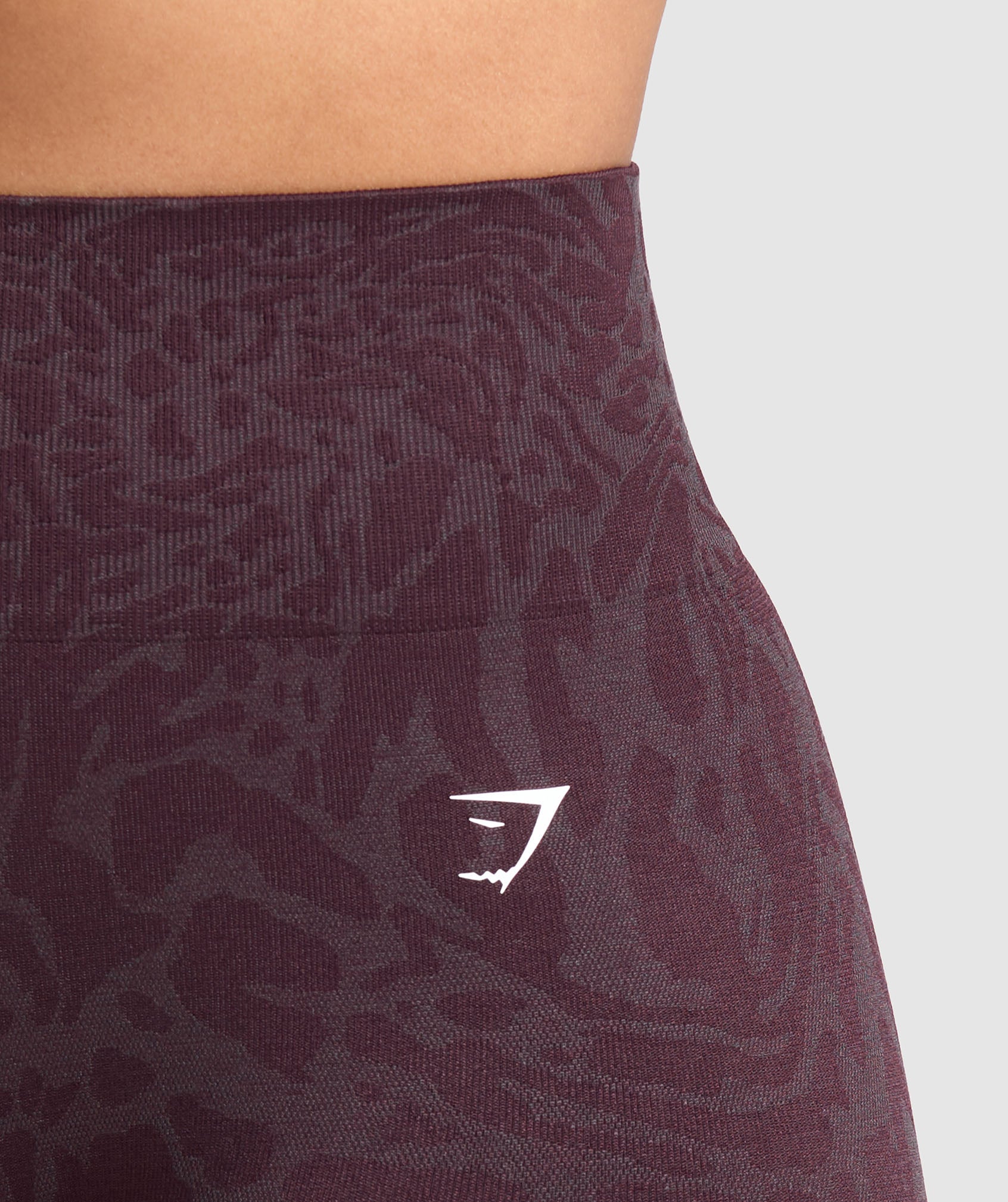 Adapt Safari Seamless Leggings - Depth Purple/Greyed Purple