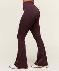 Everyday Seamless Flared Legging - Cherry Purple