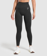 Vital Leggings - Black Marl