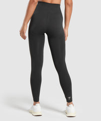 Vital Leggings - Black Marl