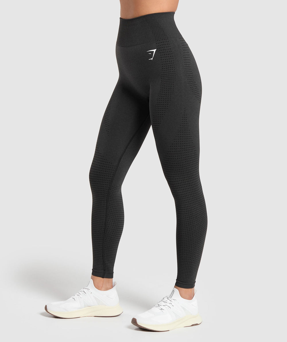 Vital Leggings - Black Marl