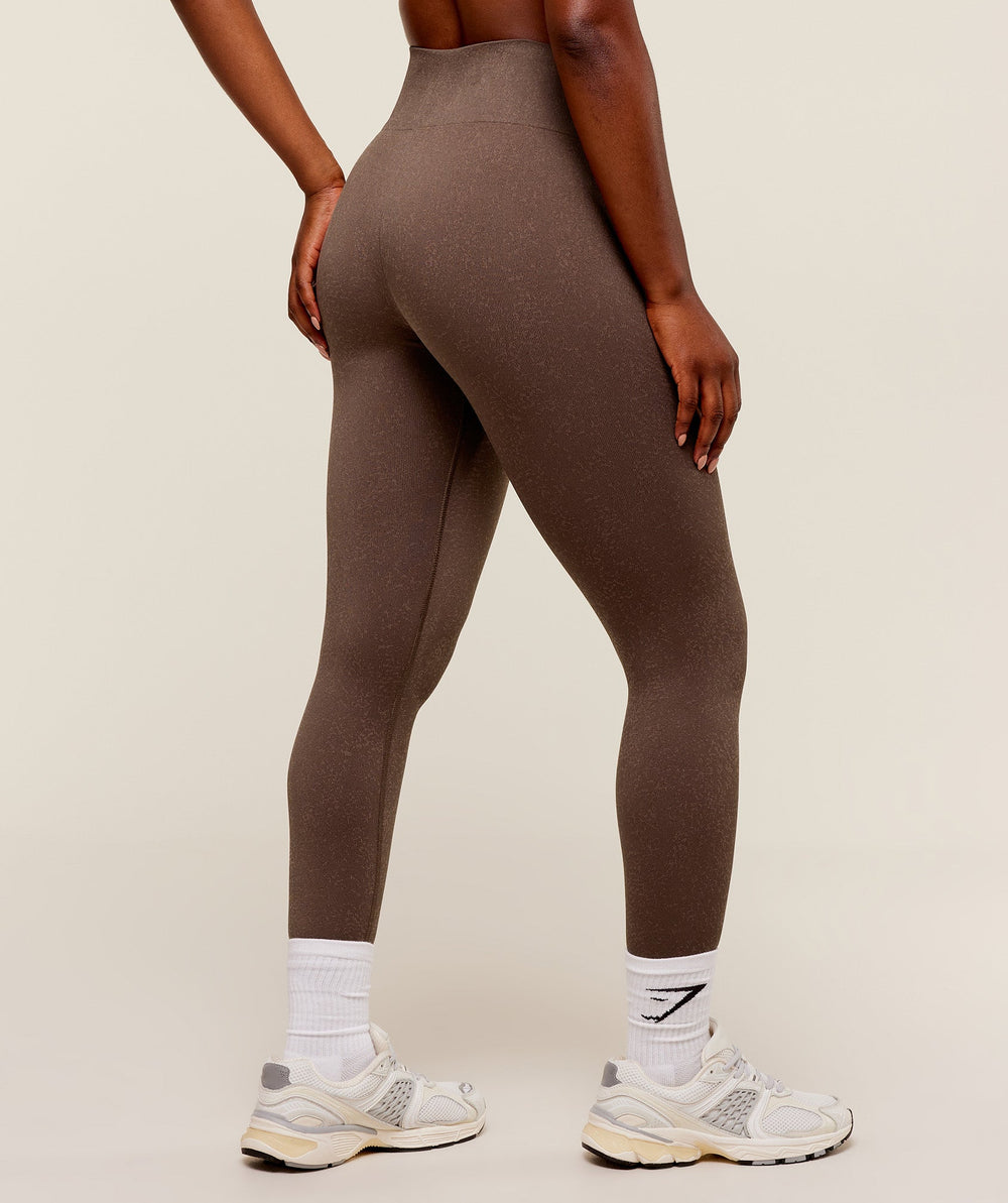 Adapt Fleck x Whitney Leggings - Soft Brown/Chestnut Pink