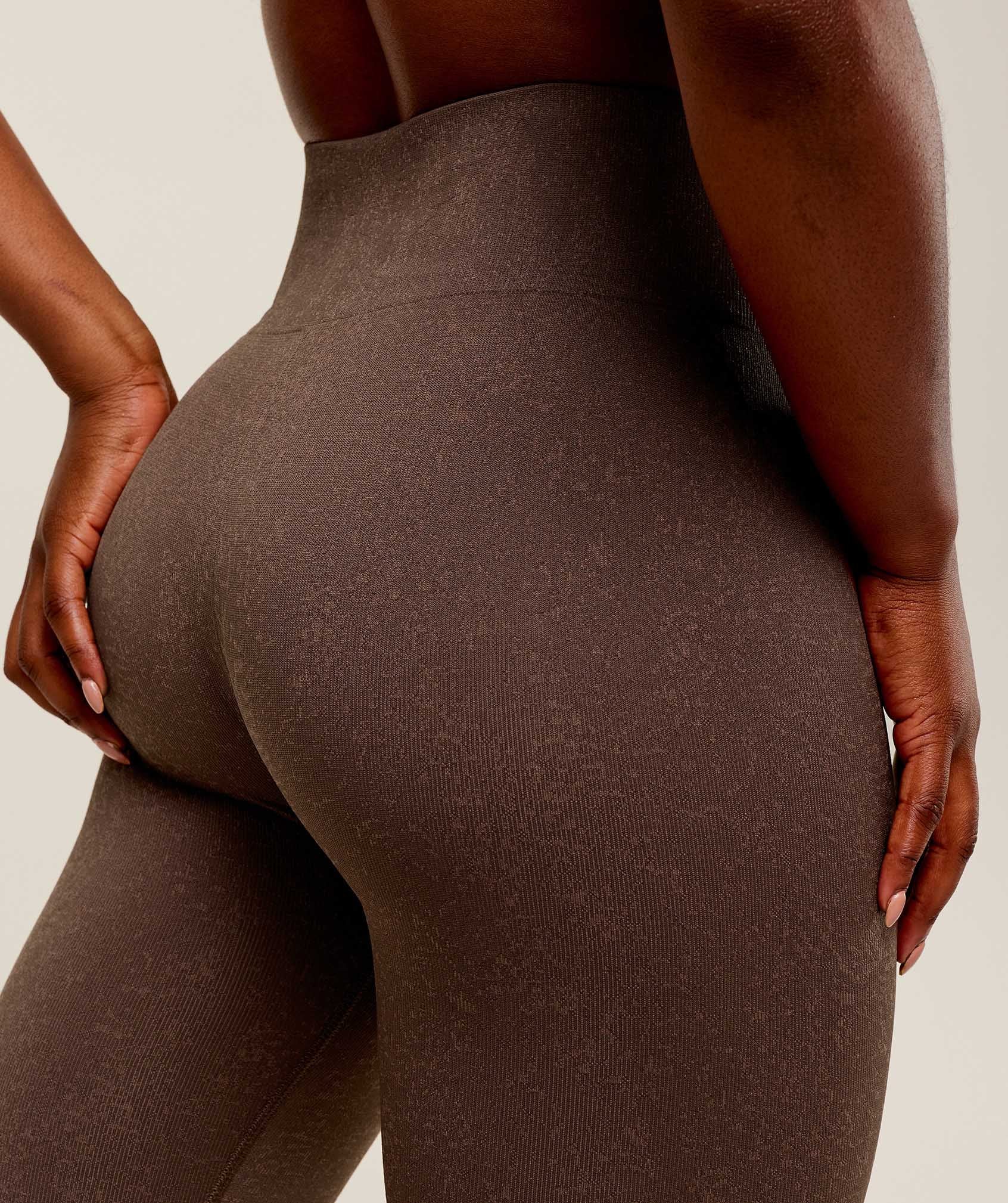 Adapt Fleck x Whitney Leggings - Soft Brown/Chestnut Pink