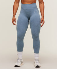 Lift Seamless Leggings - Worn Blue/Peri Blue Marl