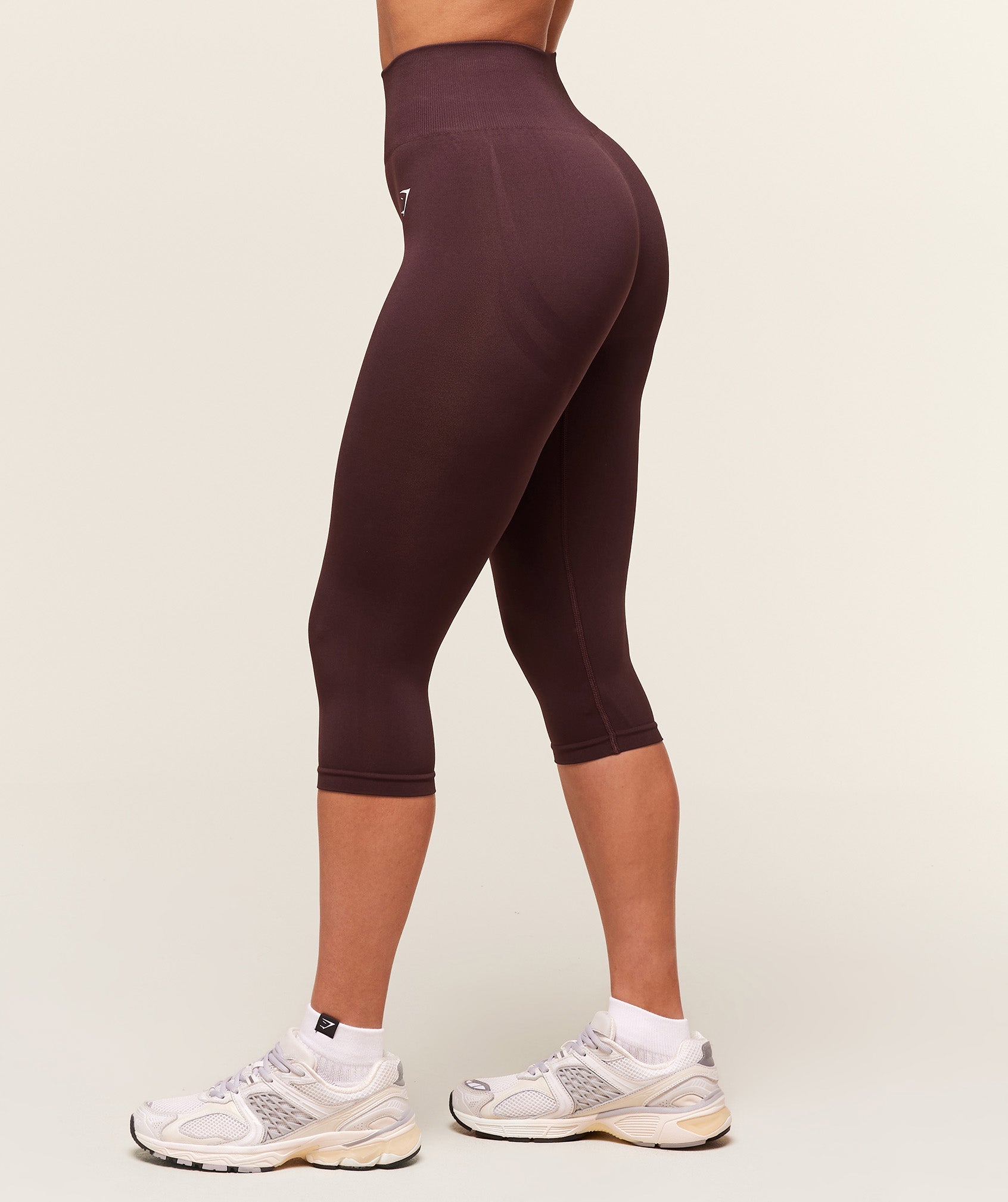 Everyday Seamless Capri Legging - Cherry Purple