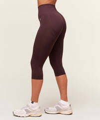 Everyday Seamless Capri Legging - Cherry Purple