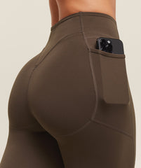 Lifting Pocket Leggings - Archive Brown
