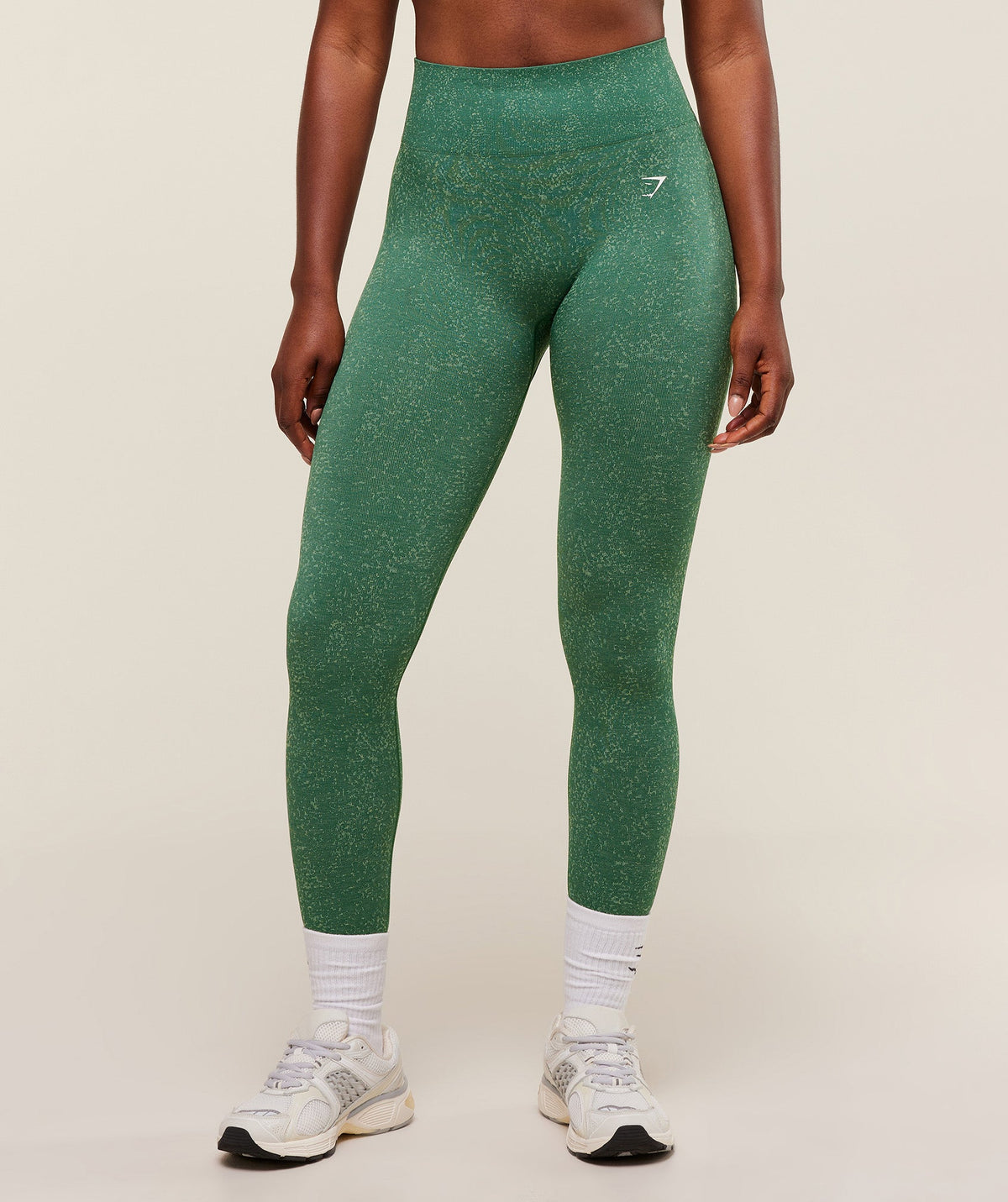 Adapt Fleck x Whitney Leggings - Lift Green/Clay Green