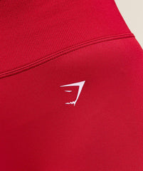 Lift Varsity Seamless Leggings - Carmine Red