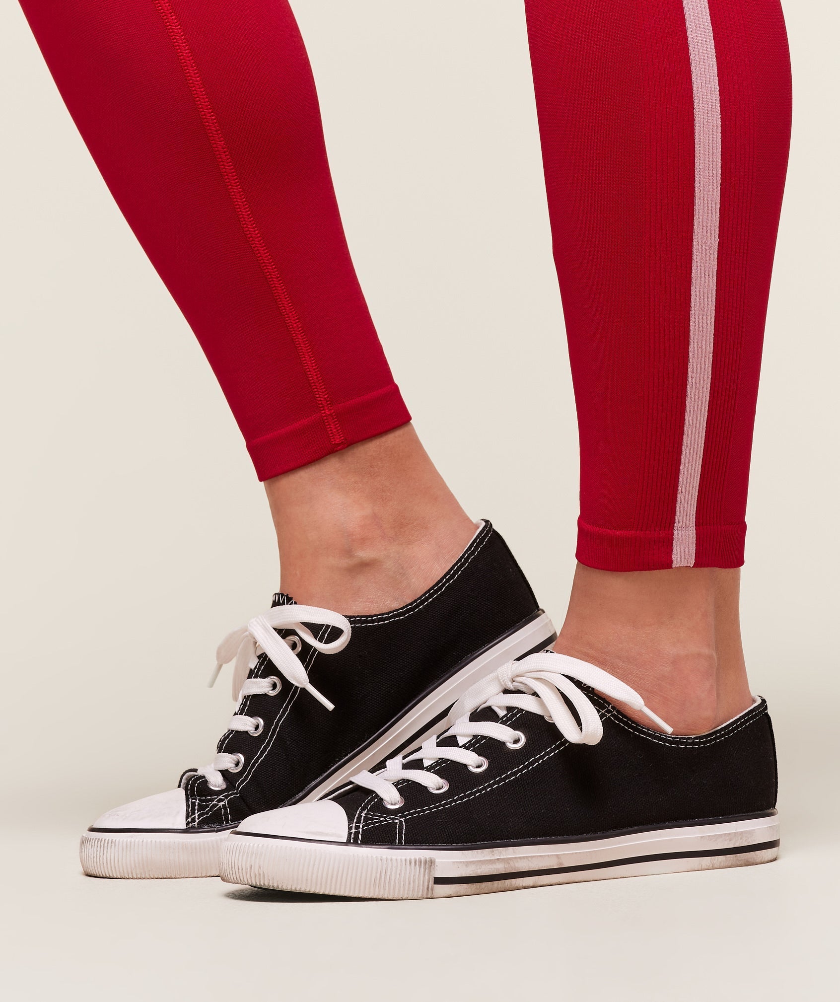 Lift Varsity Seamless Leggings - Carmine Red