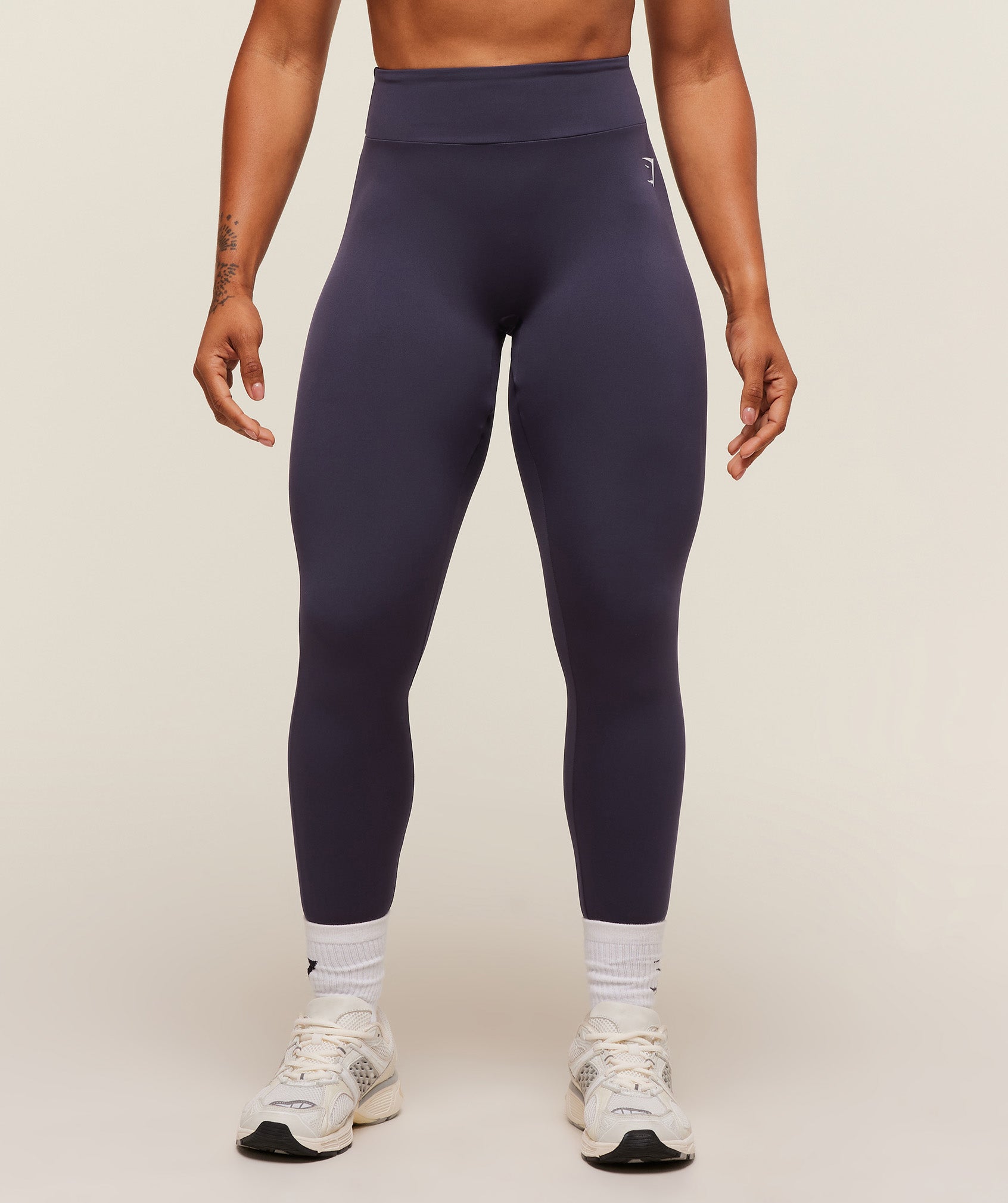Reps Power Leggings - Midnight Purple
