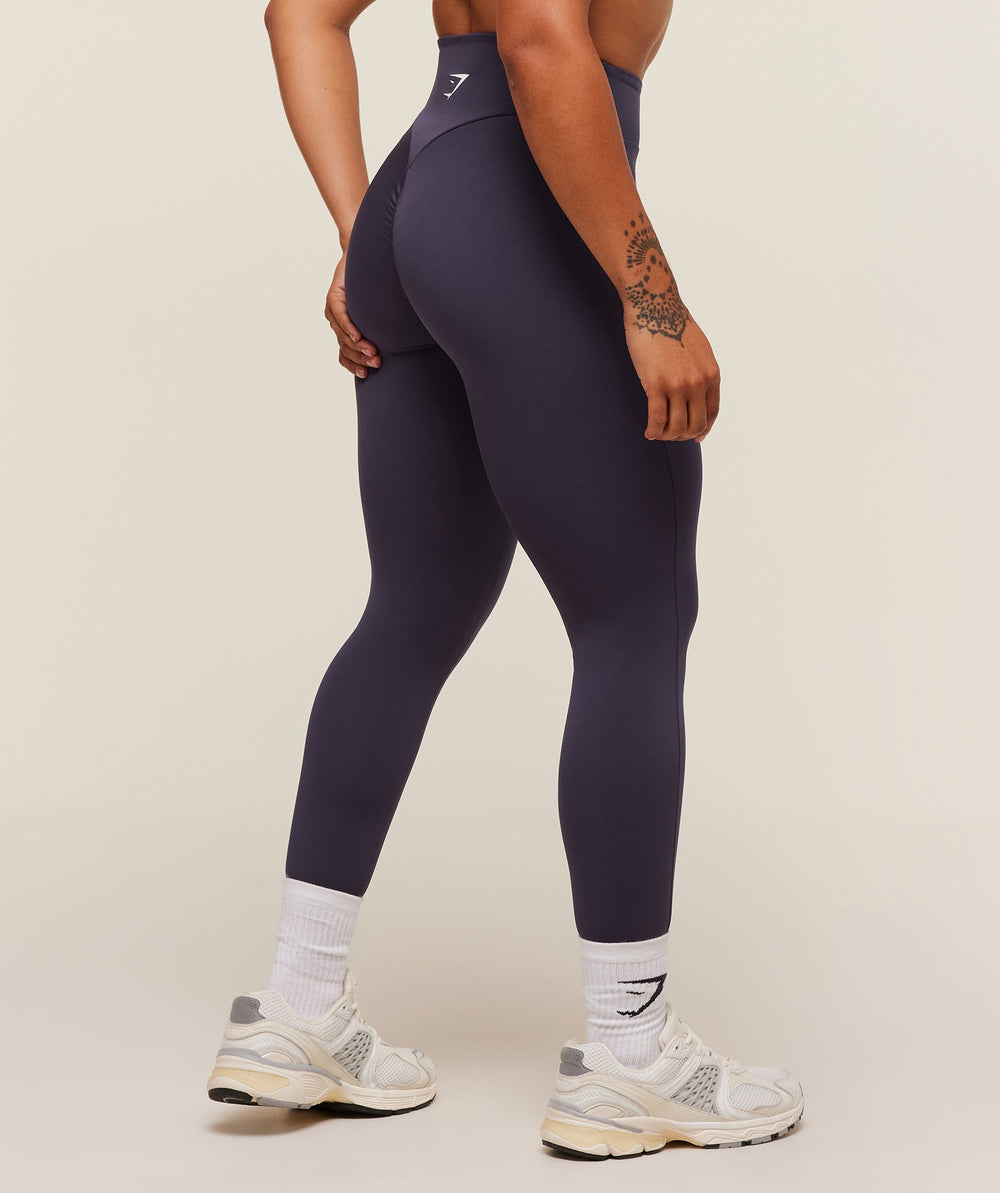 Reps Power Leggings - Midnight Purple