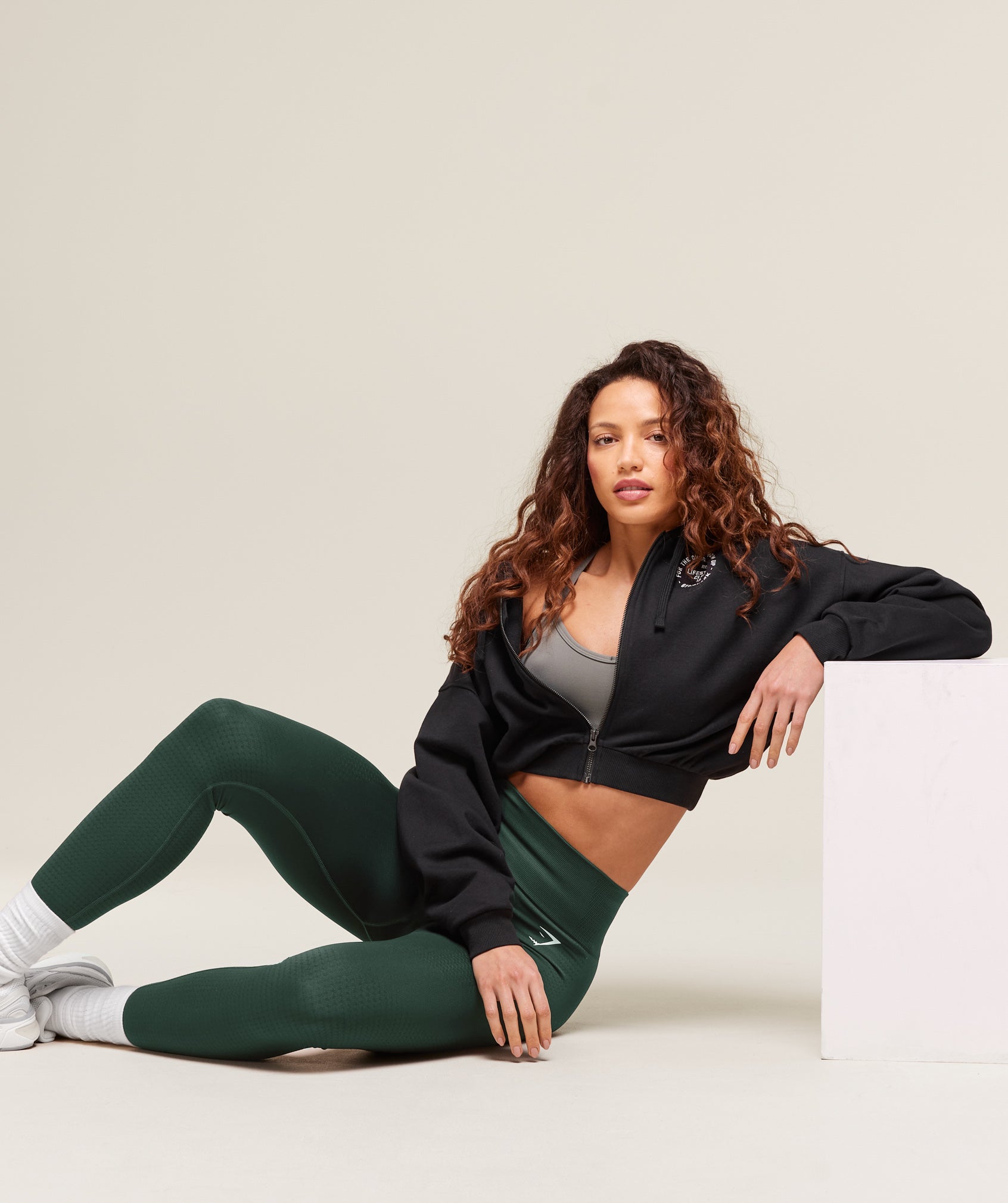 Vital Leggings - Woodland Green Marl