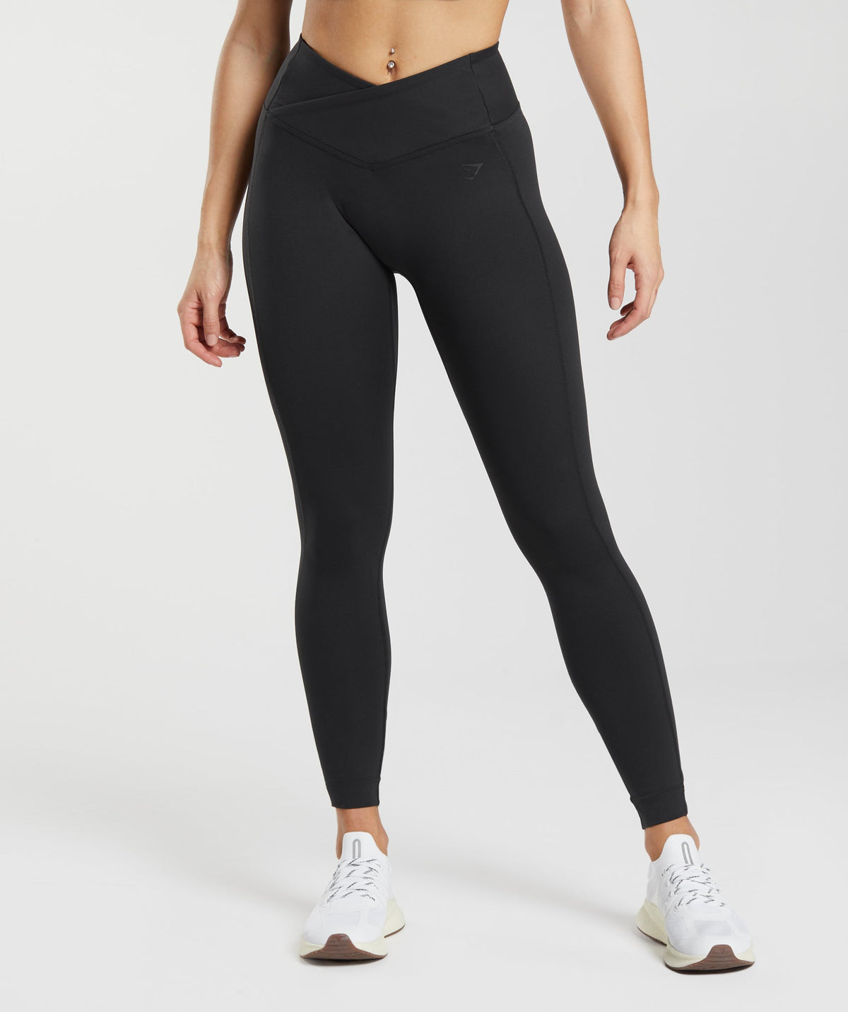 Crossover Leggings - Black