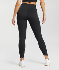 Crossover Leggings - Black