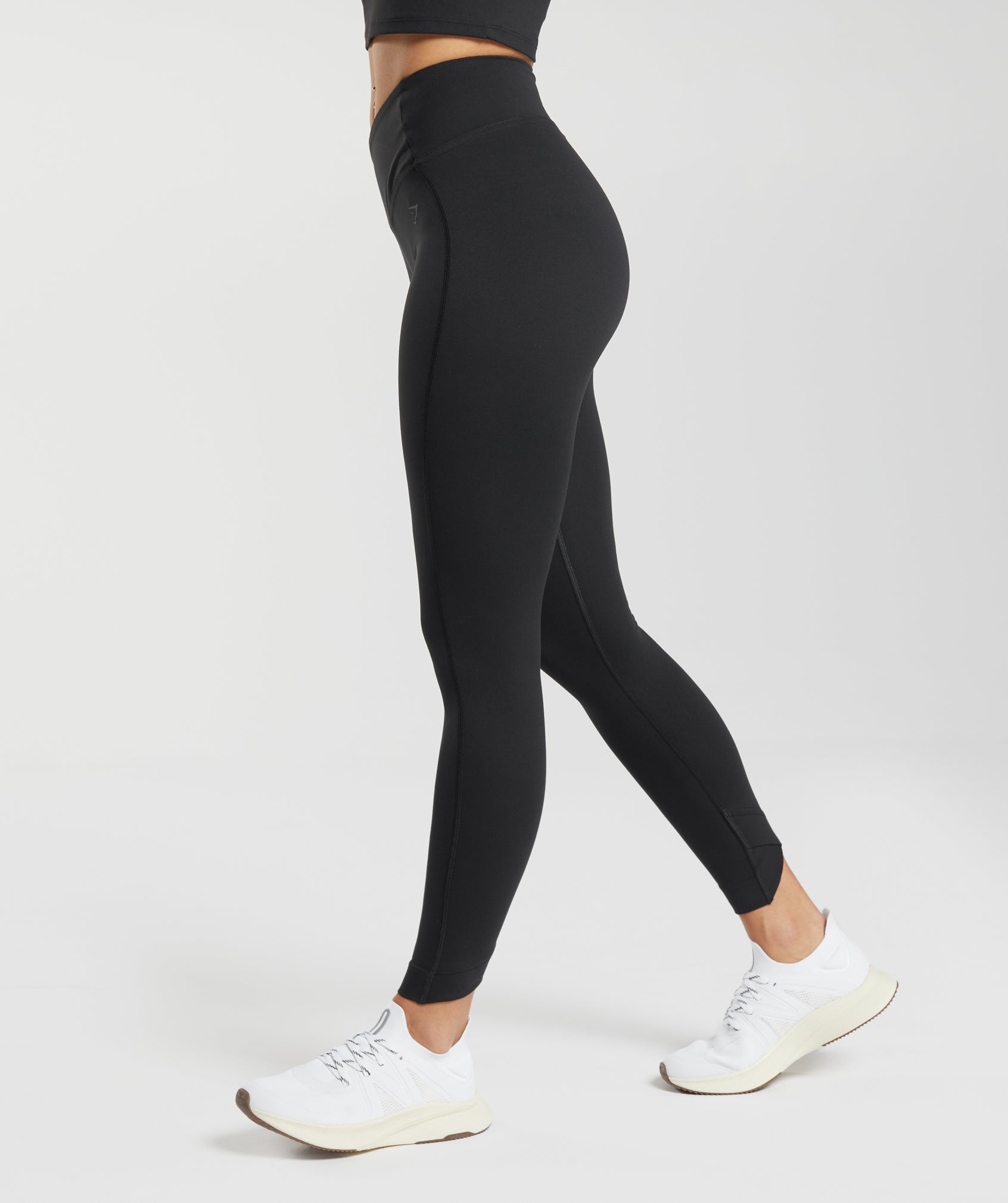 Crossover Leggings - Black