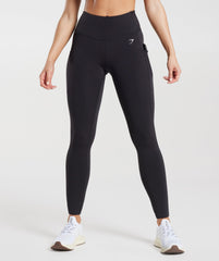 Pocket Leggings - Black