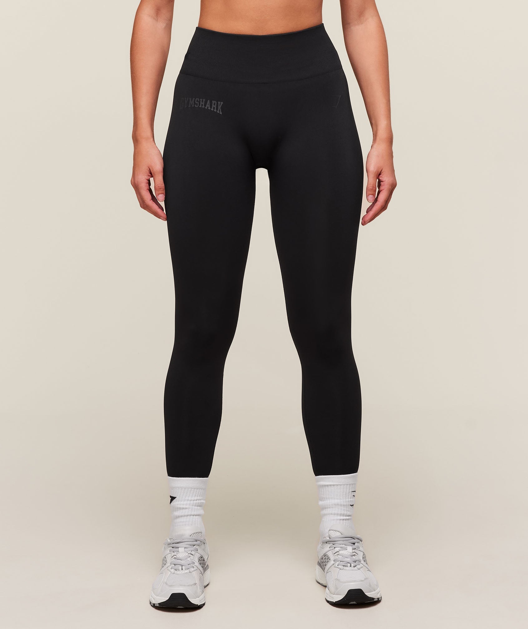 Everyday Seamless Graphic Leggings - Black