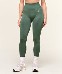 Vital Leggings - Dark Green Marl