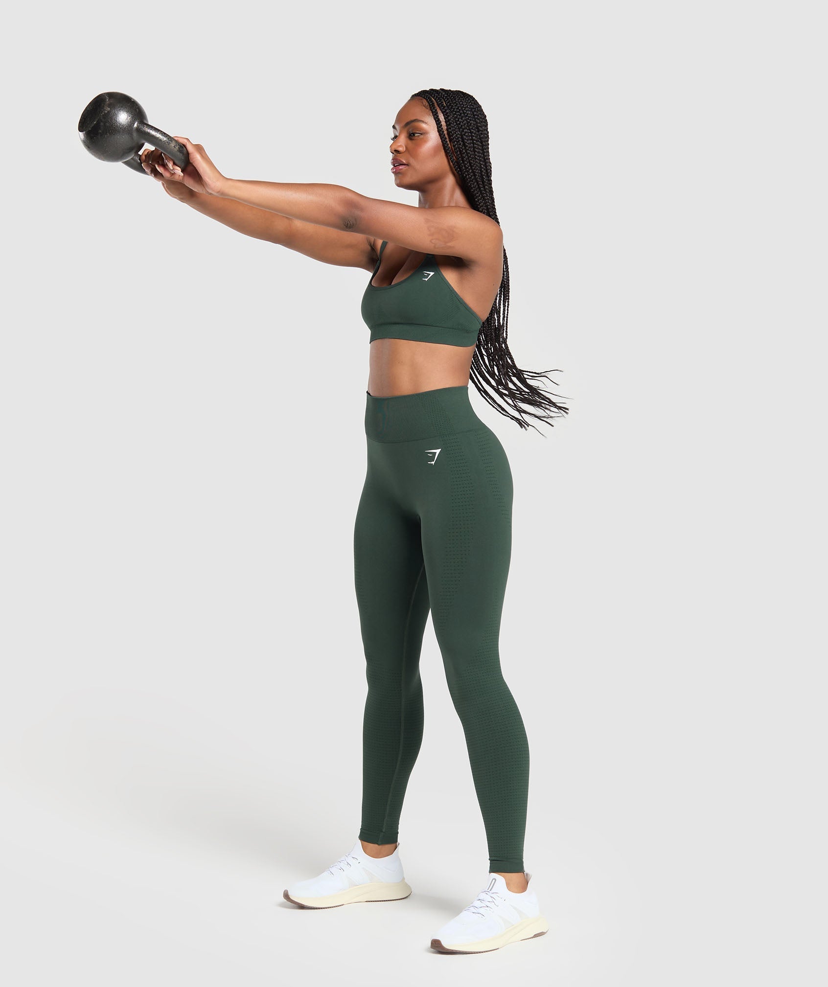 Vital Leggings - Woodland Green Marl