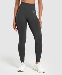 Vital Leggings - Black Marl