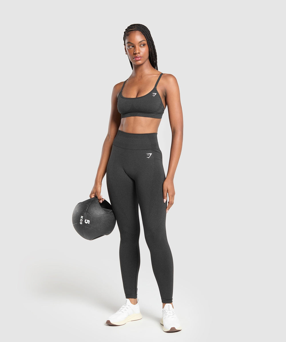 Vital Leggings - Black Marl