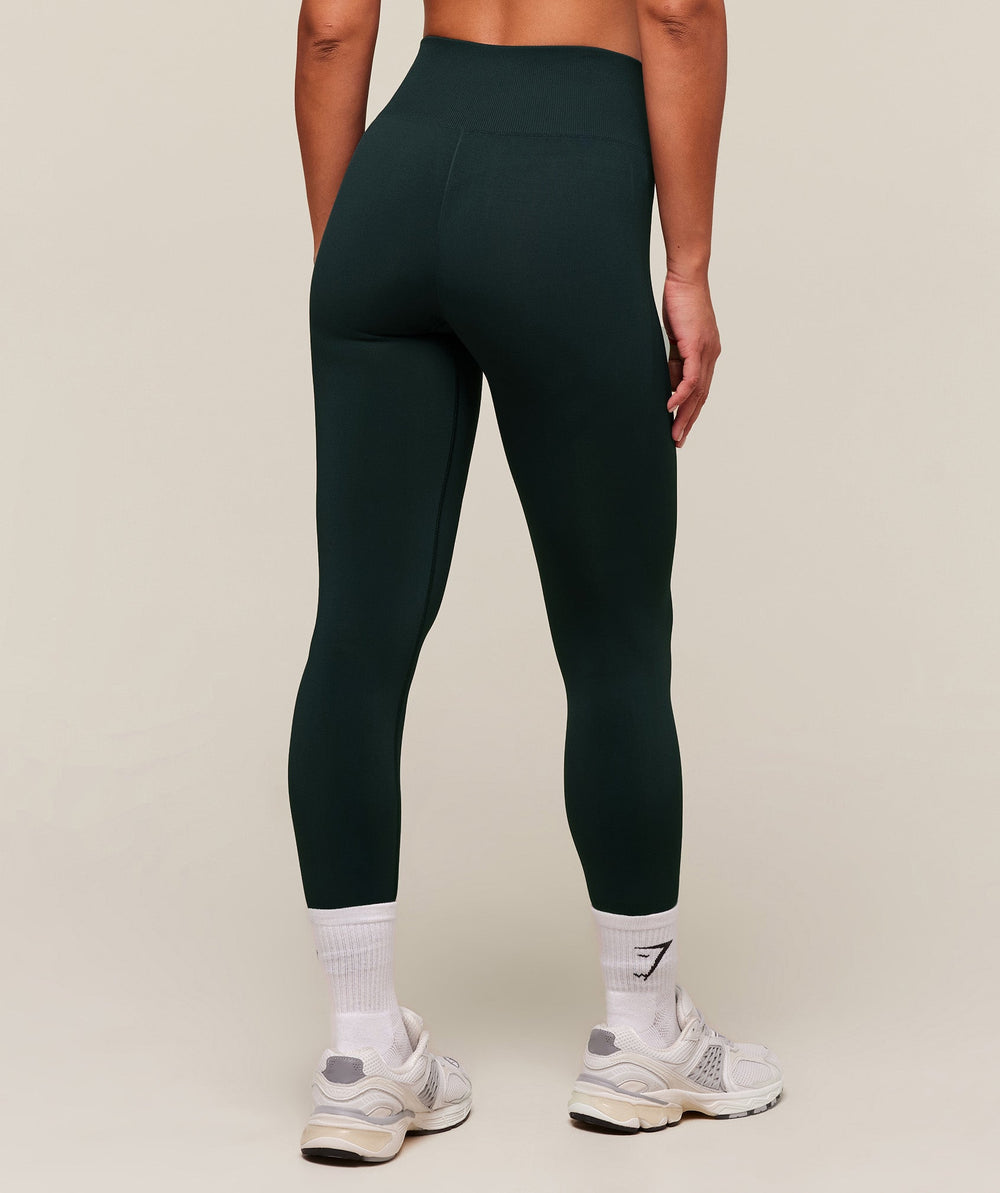 Everyday Seamless Graphic Leggings - Darkest Teal