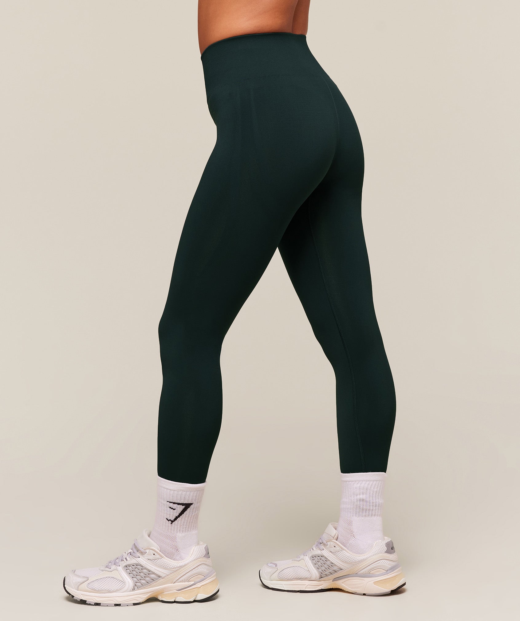 Everyday Seamless Graphic Leggings - Darkest Teal