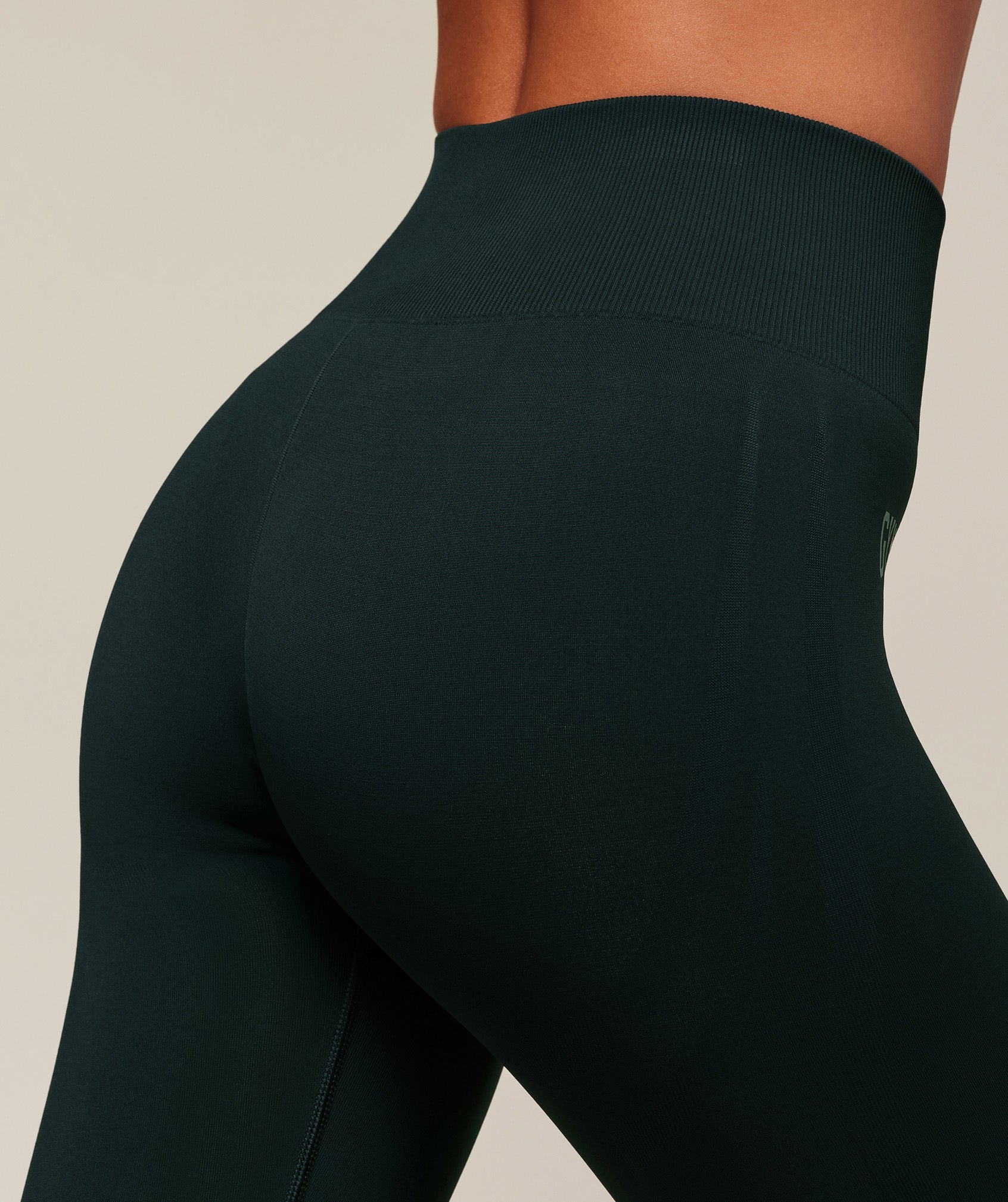 Everyday Seamless Graphic Leggings - Darkest Teal