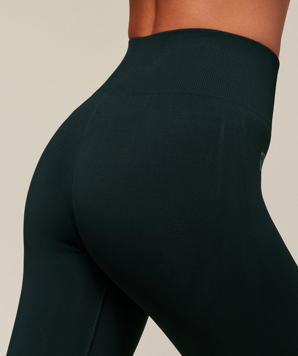 Everyday Seamless Graphic Leggings - Darkest Teal
