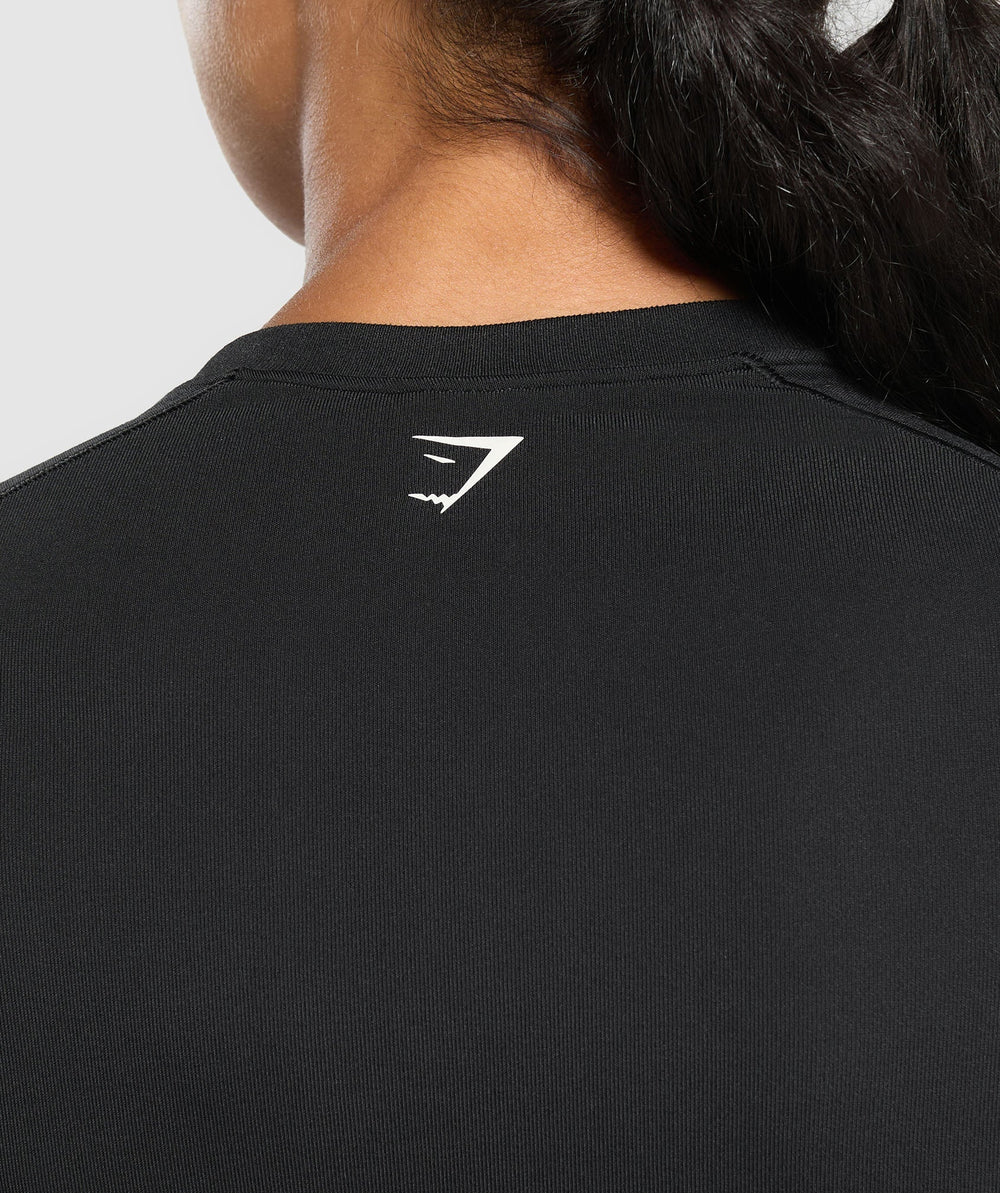 Soft Life Baby Tee - Black
