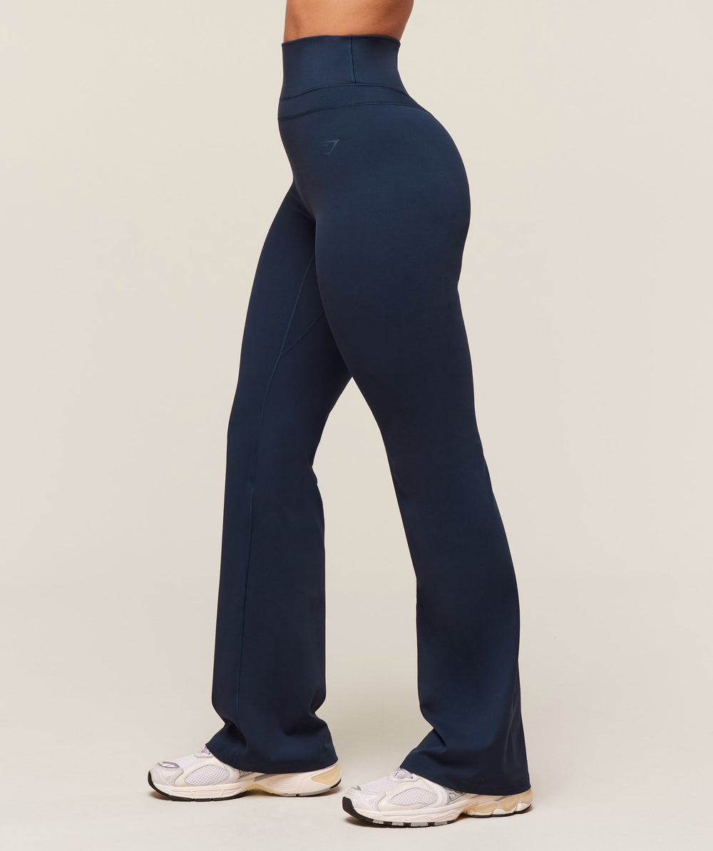 Whitney Flared Leggings - Navy