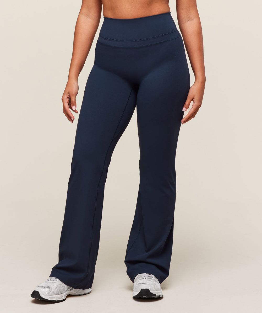 Whitney Flared Leggings - Navy