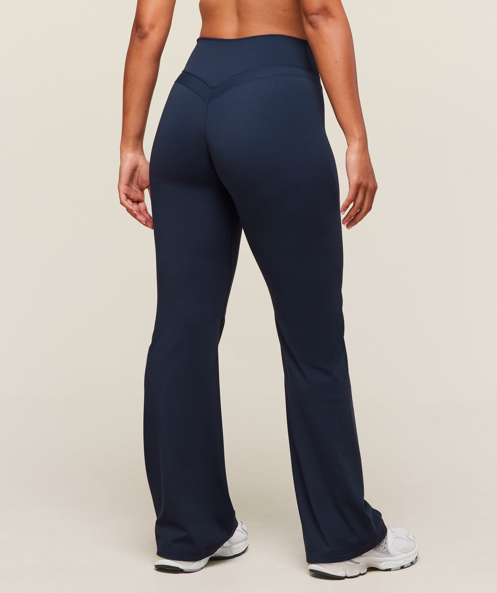 Whitney Flared Leggings - Navy
