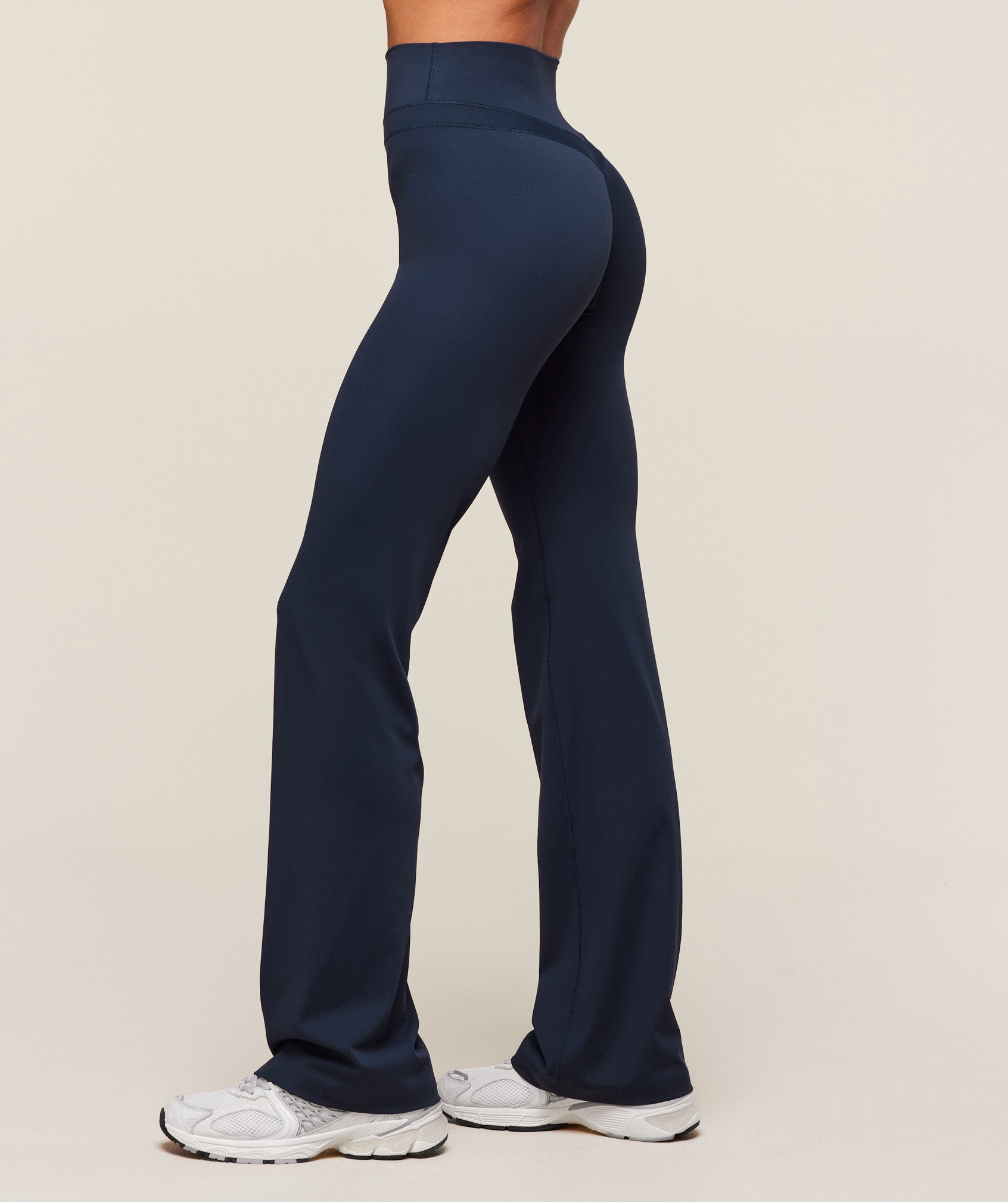 Whitney Flared Leggings - Navy