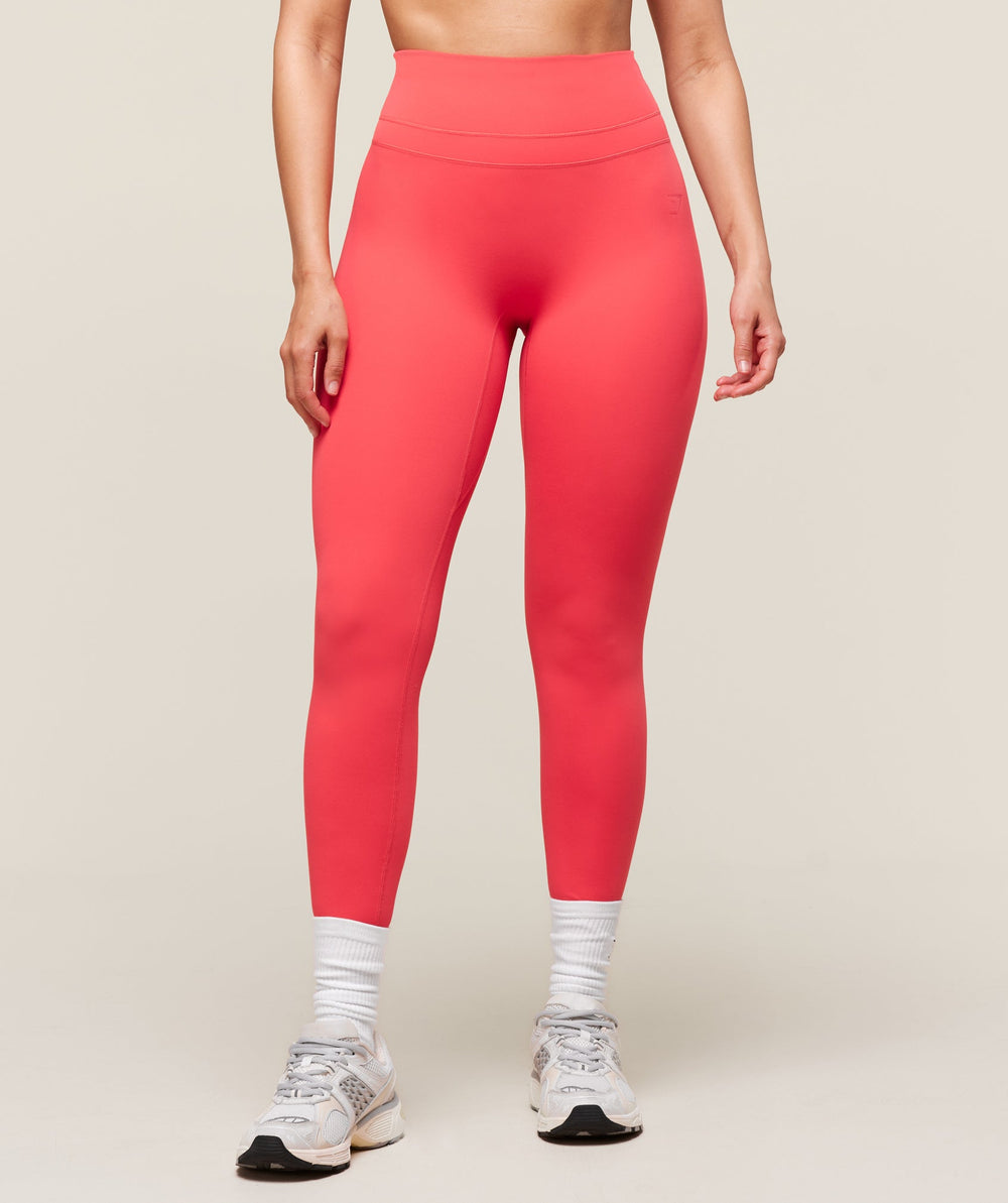 Whitney Leggings - Coral Red