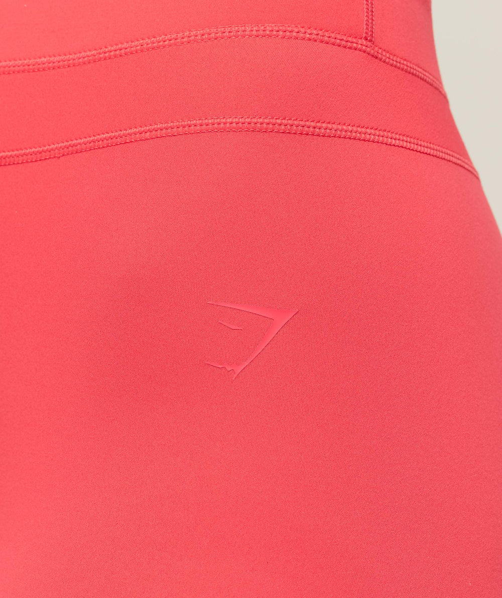 Whitney Leggings - Coral Red
