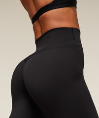 Whitney Flared Leggings - Black