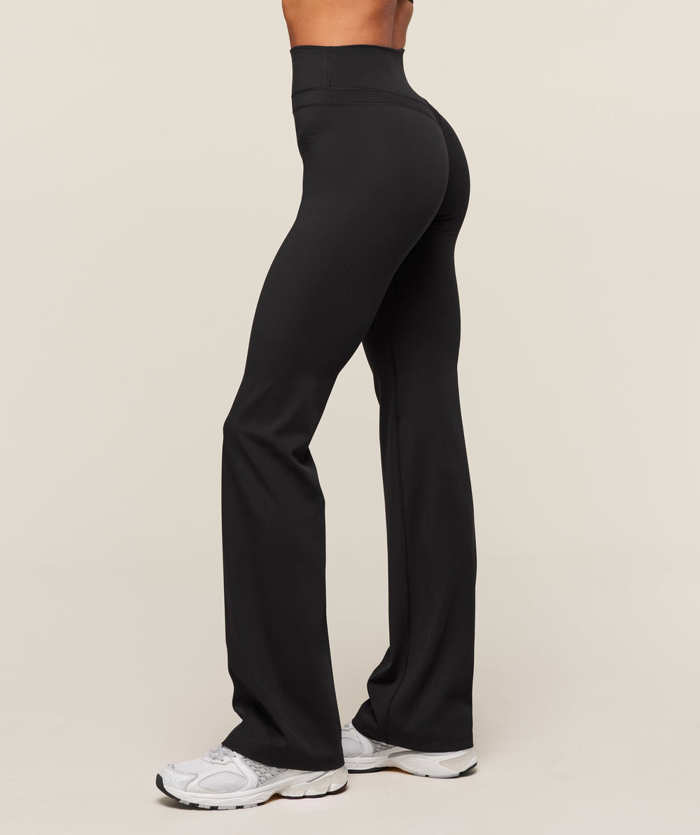 Whitney Flared Leggings - Black