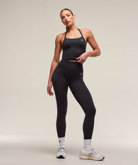 Adapt X Whitney Animal Seamless Leggings - Asphalt Grey/Black