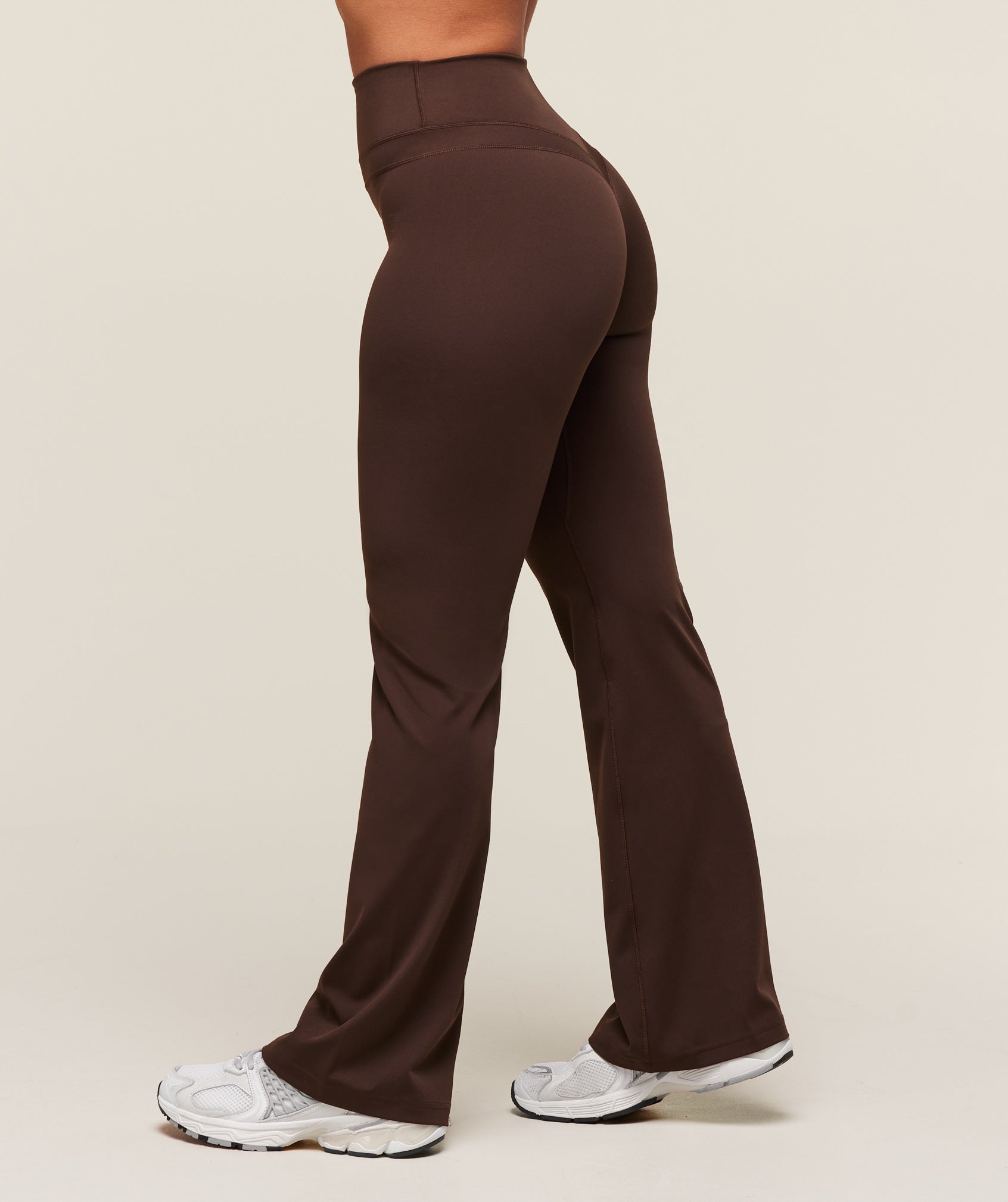 Whitney Flared Leggings - Depth Brown