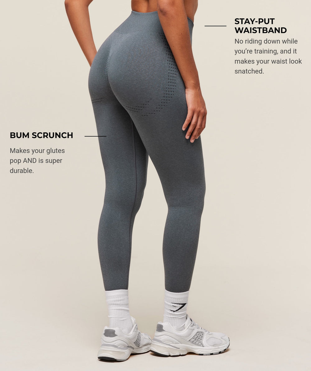Vital Soft Legging - Strong Grey/Marl
