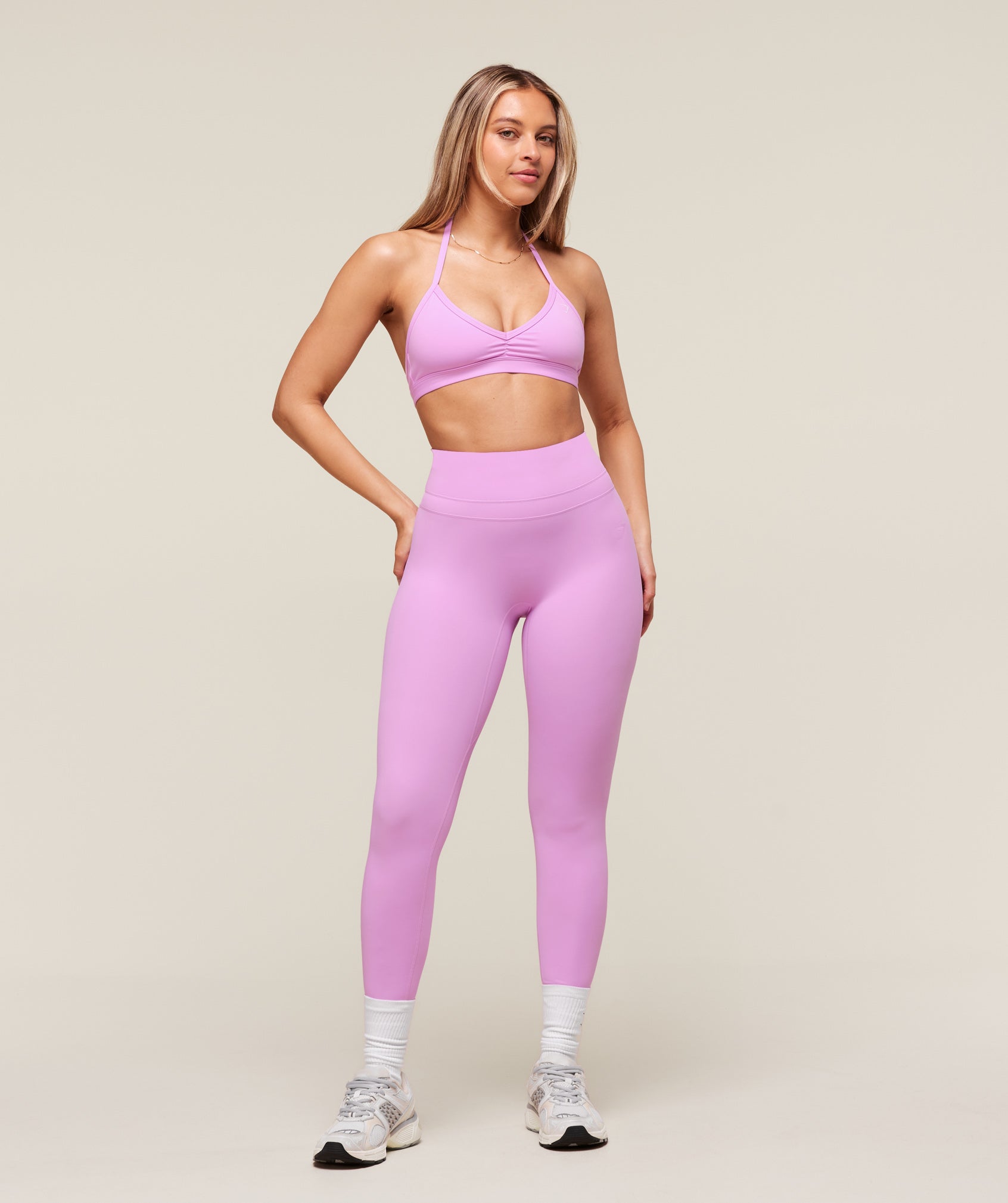 Whitney Leggings - Sour Pink