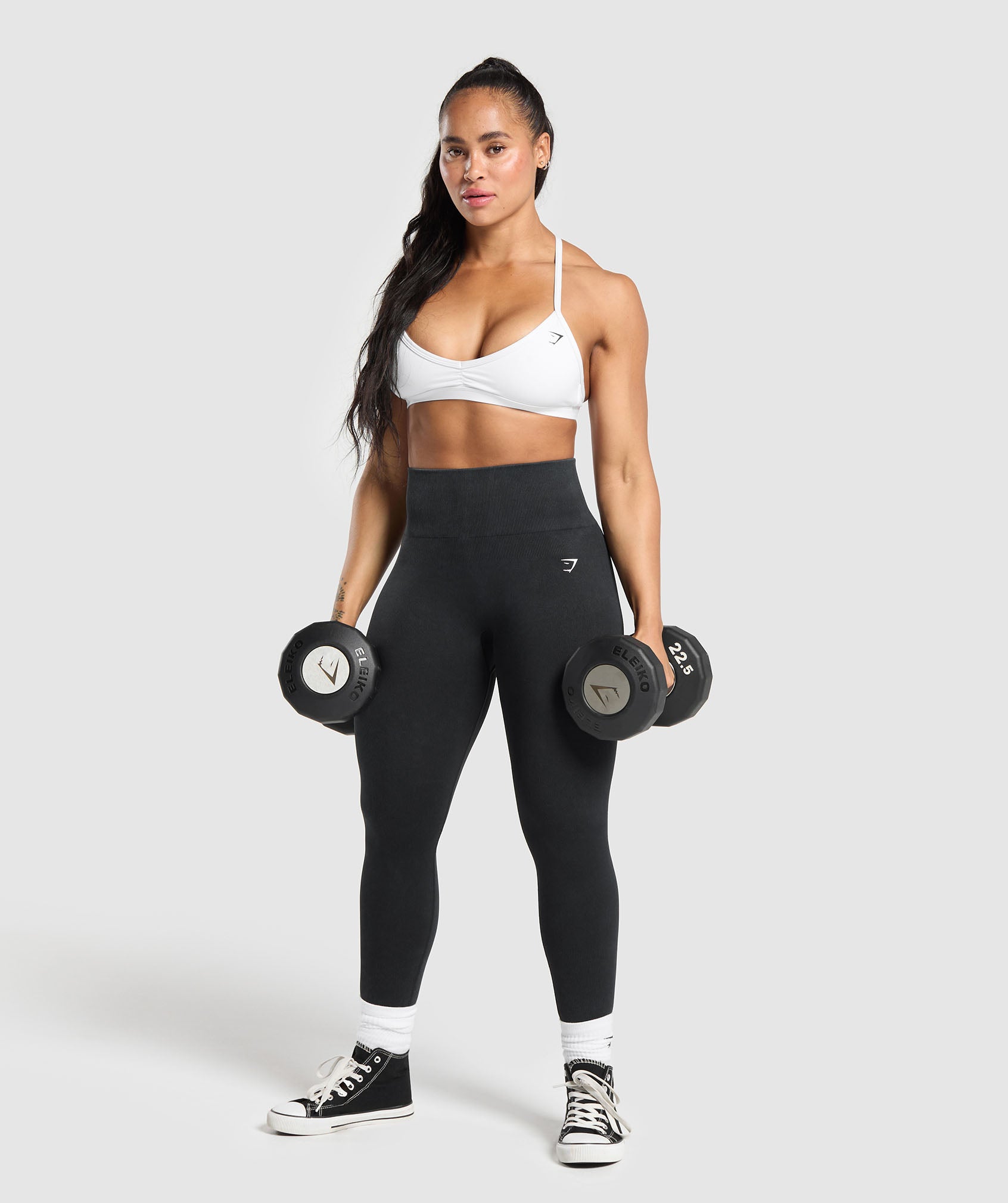 Gains Seamless Leggings - Black