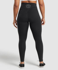 Legacy Short Leggings - Black