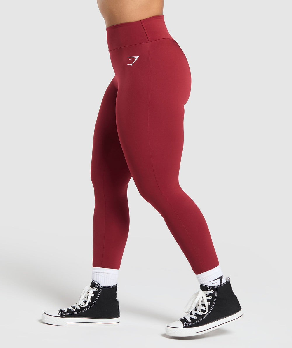 Power Leggings - Reps Red