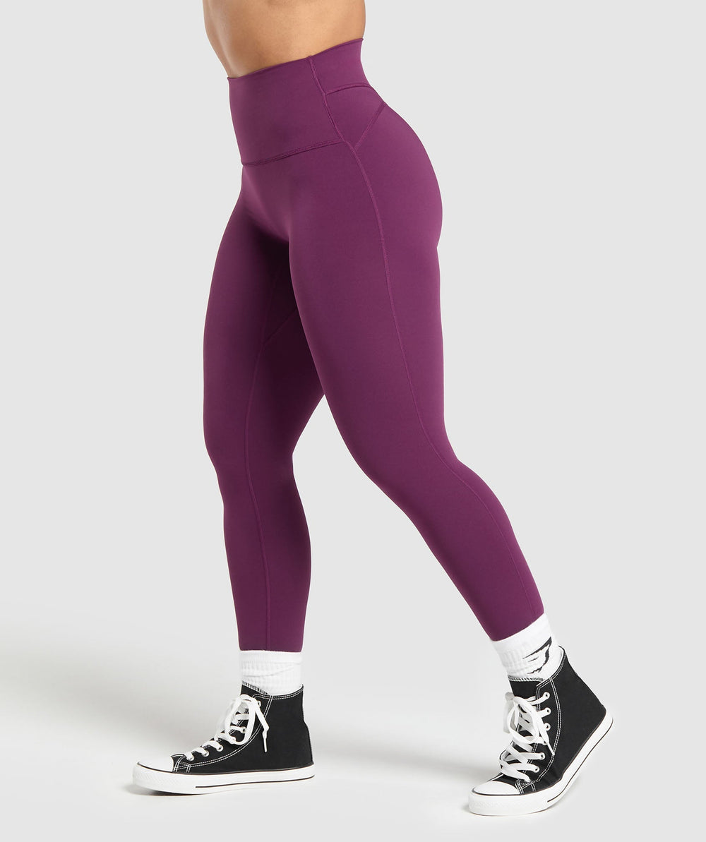 Legacy Regular Leggings - Magenta Purple